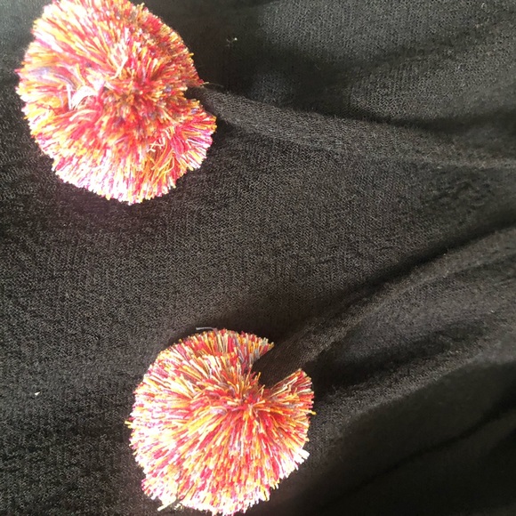 Johnny was calme black gauze tunic dress split sleeves fully lined. Size M - Picture 5 of 12